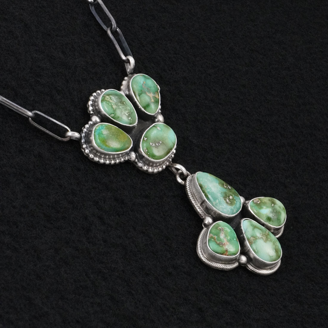 Darrin Livingston Turquoise & Sterling Silver Necklace