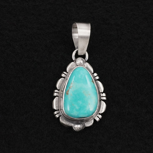 Thomas Francisco Turquoise & Sterling Silver Pendant