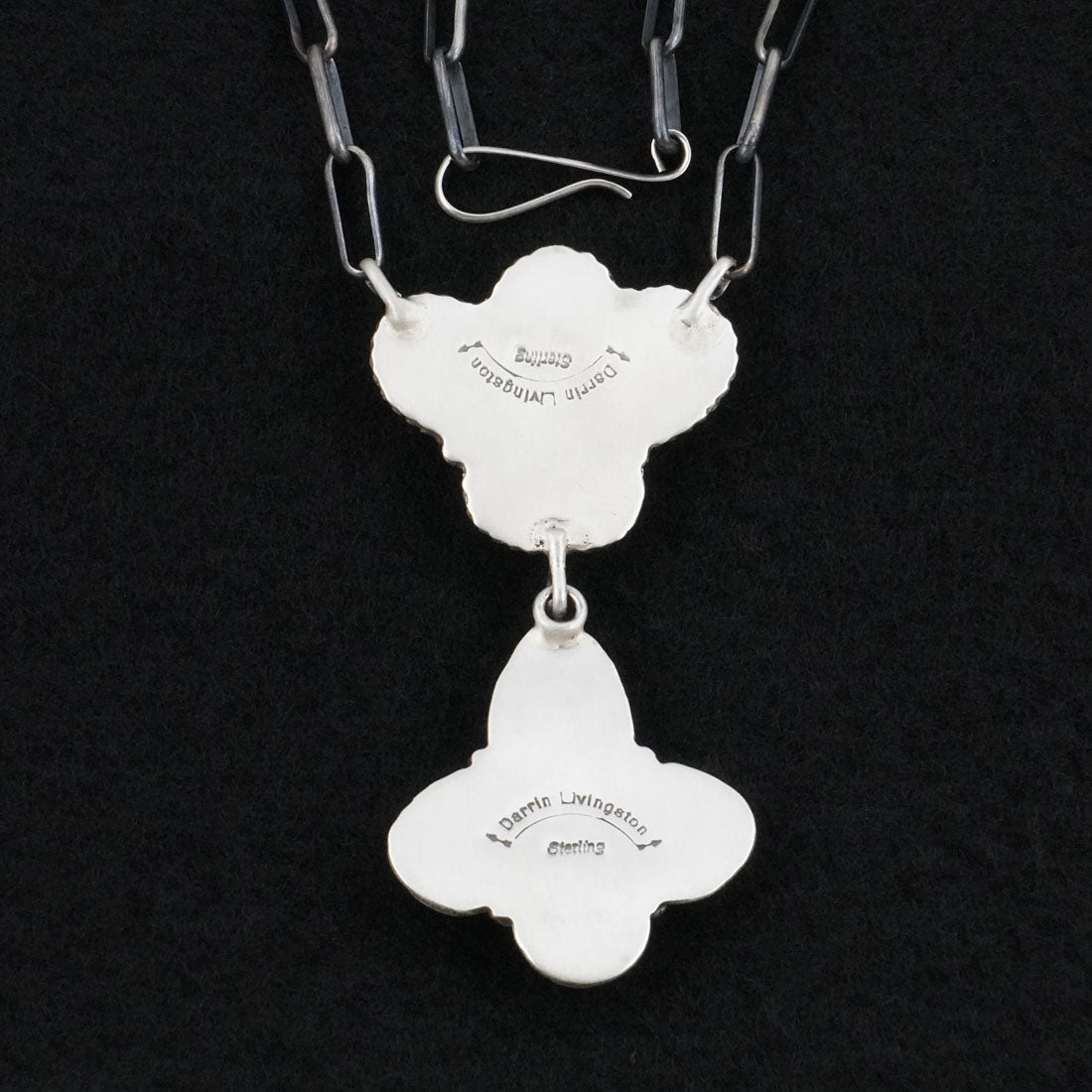 Darrin Livingston Turquoise & Sterling Silver Necklace