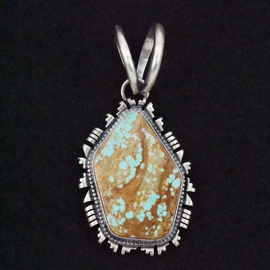 Randy Billy Turquoise & Sterling Silver Pendant