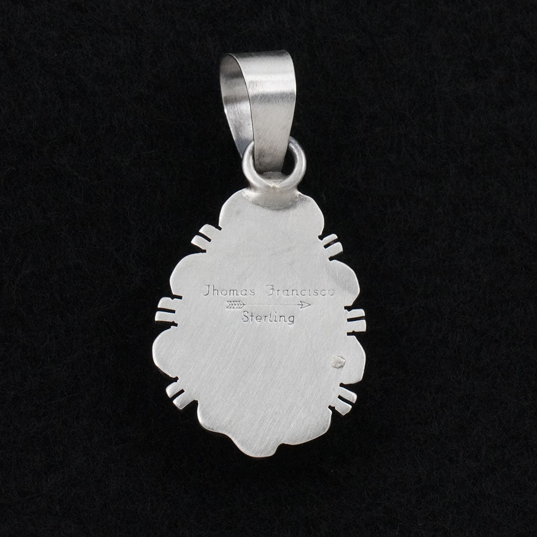 Thomas Francisco Turquoise & Sterling Silver Pendant