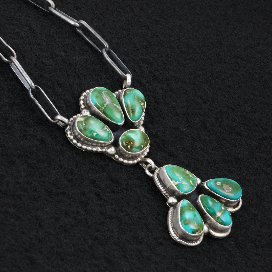 Darrin Livingston Turquoise & Sterling Silver Necklace