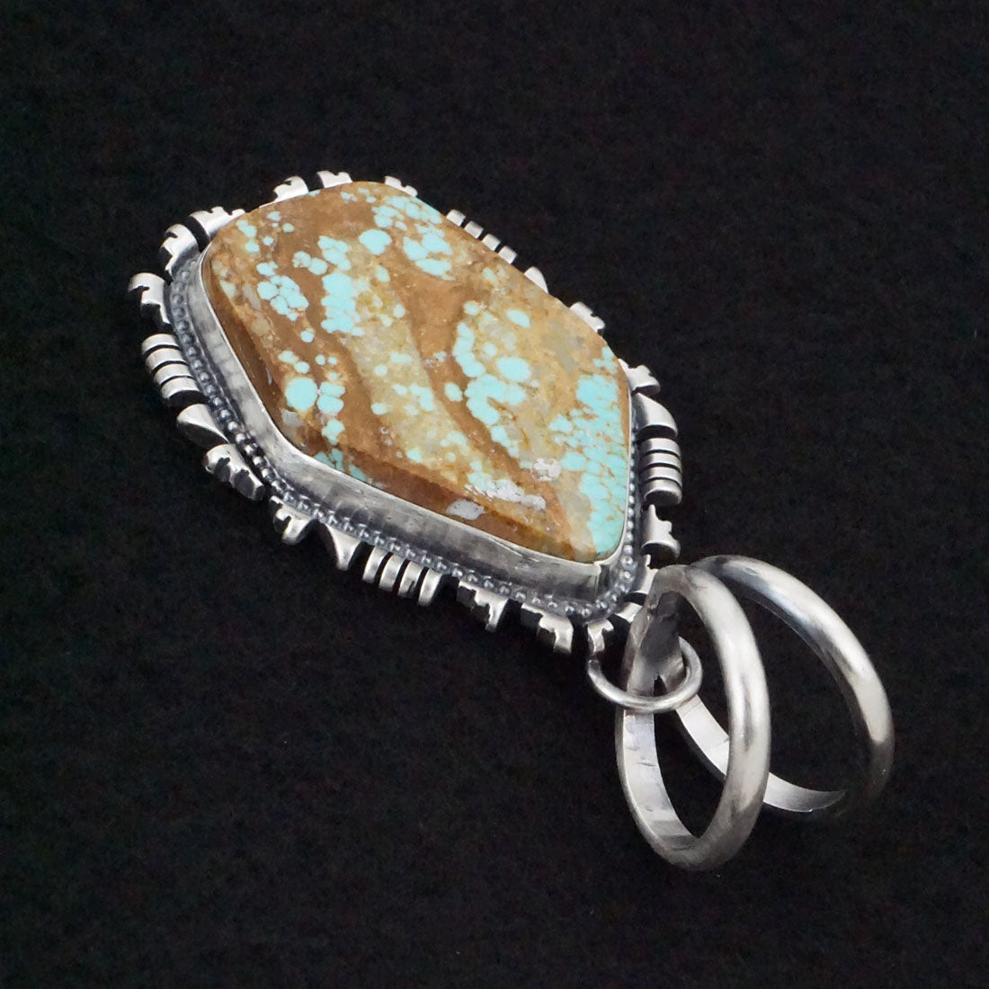 Randy Billy Turquoise & Sterling Silver Pendant