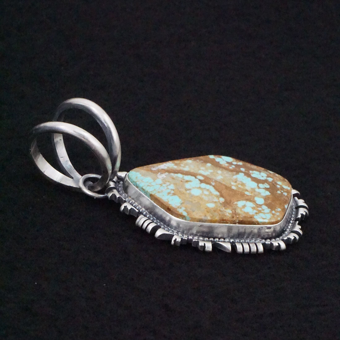 Randy Billy Turquoise & Sterling Silver Pendant