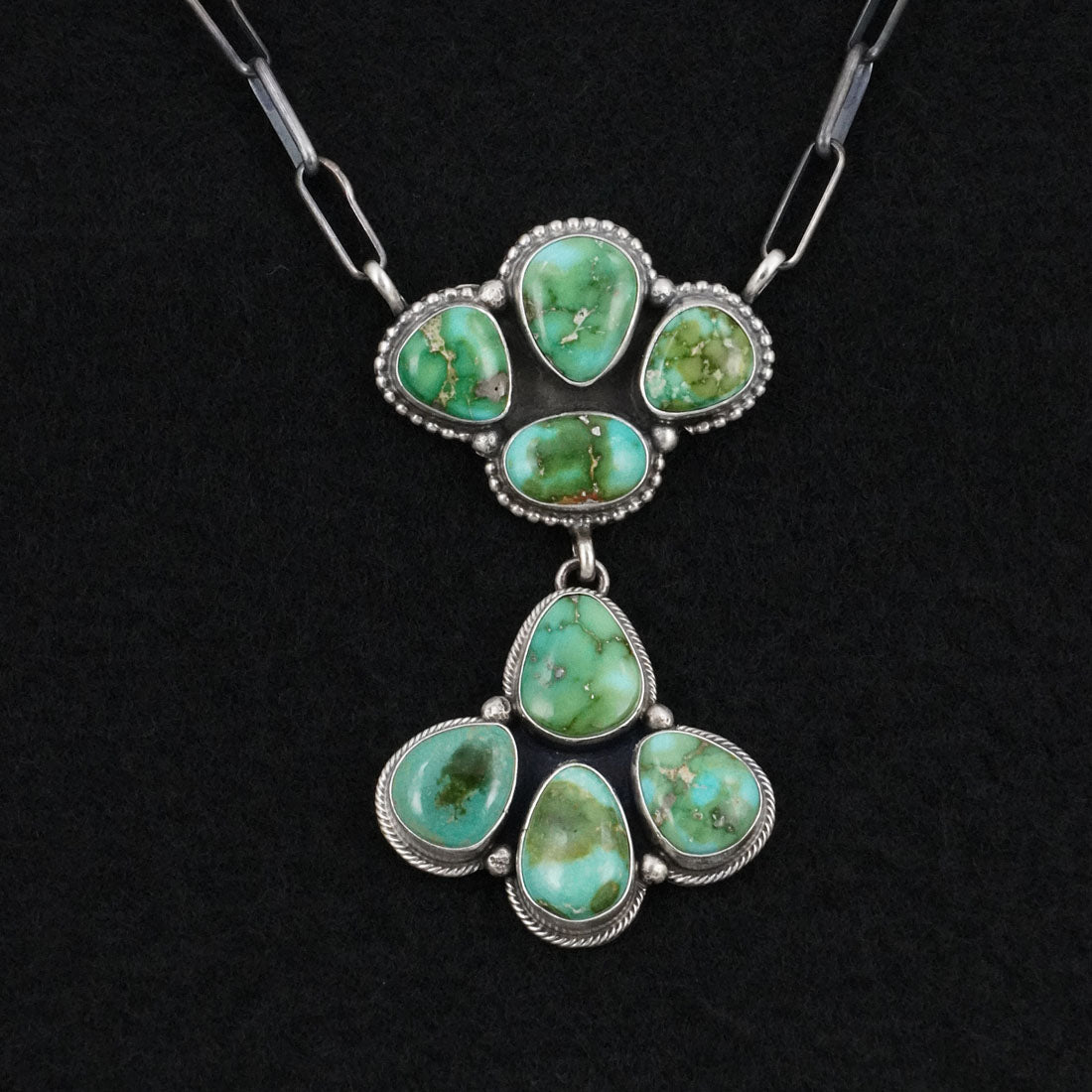 Darrin Livingston Turquoise & Sterling Silver Necklace