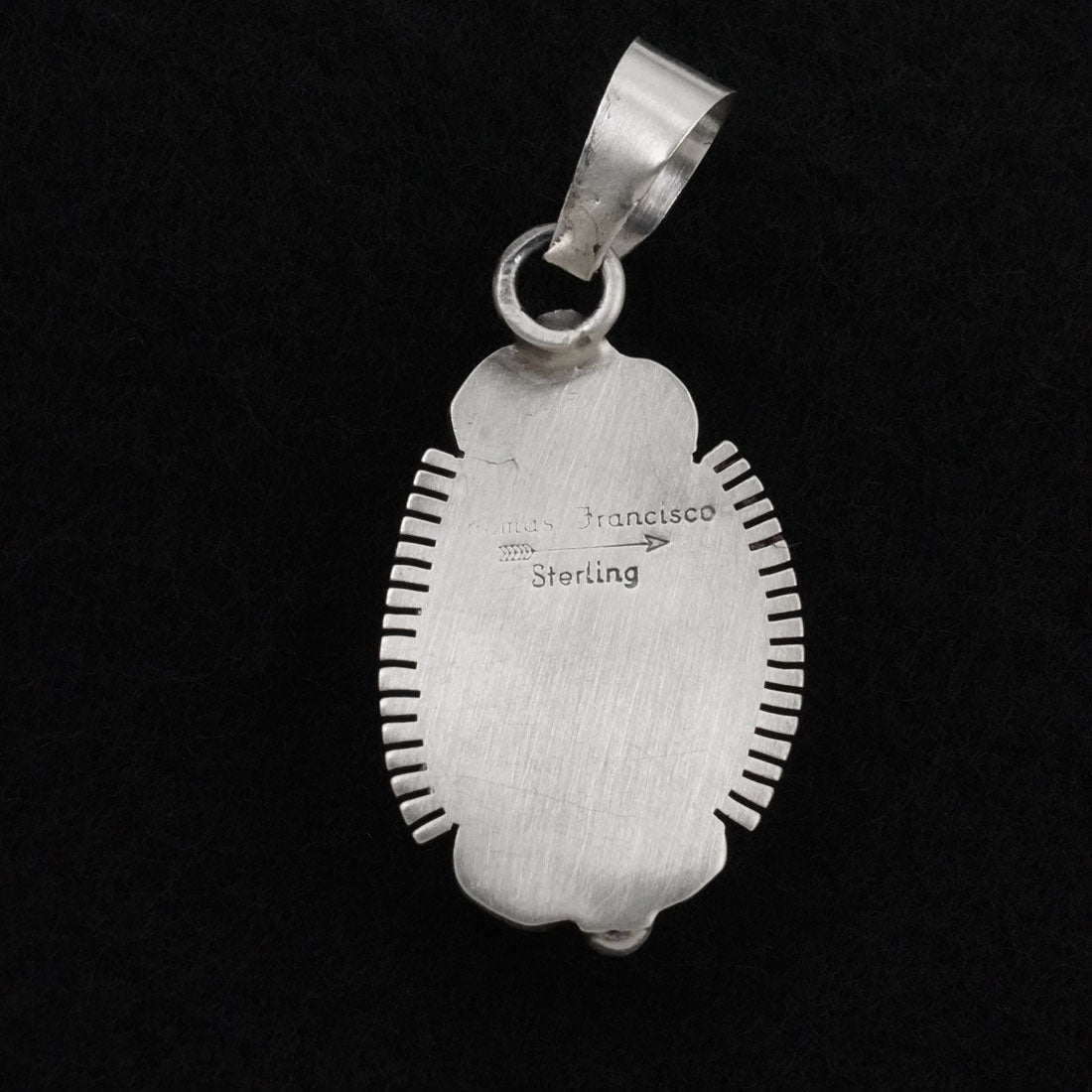 Thomas Francisco Turquoise & Sterling Silver Pendant