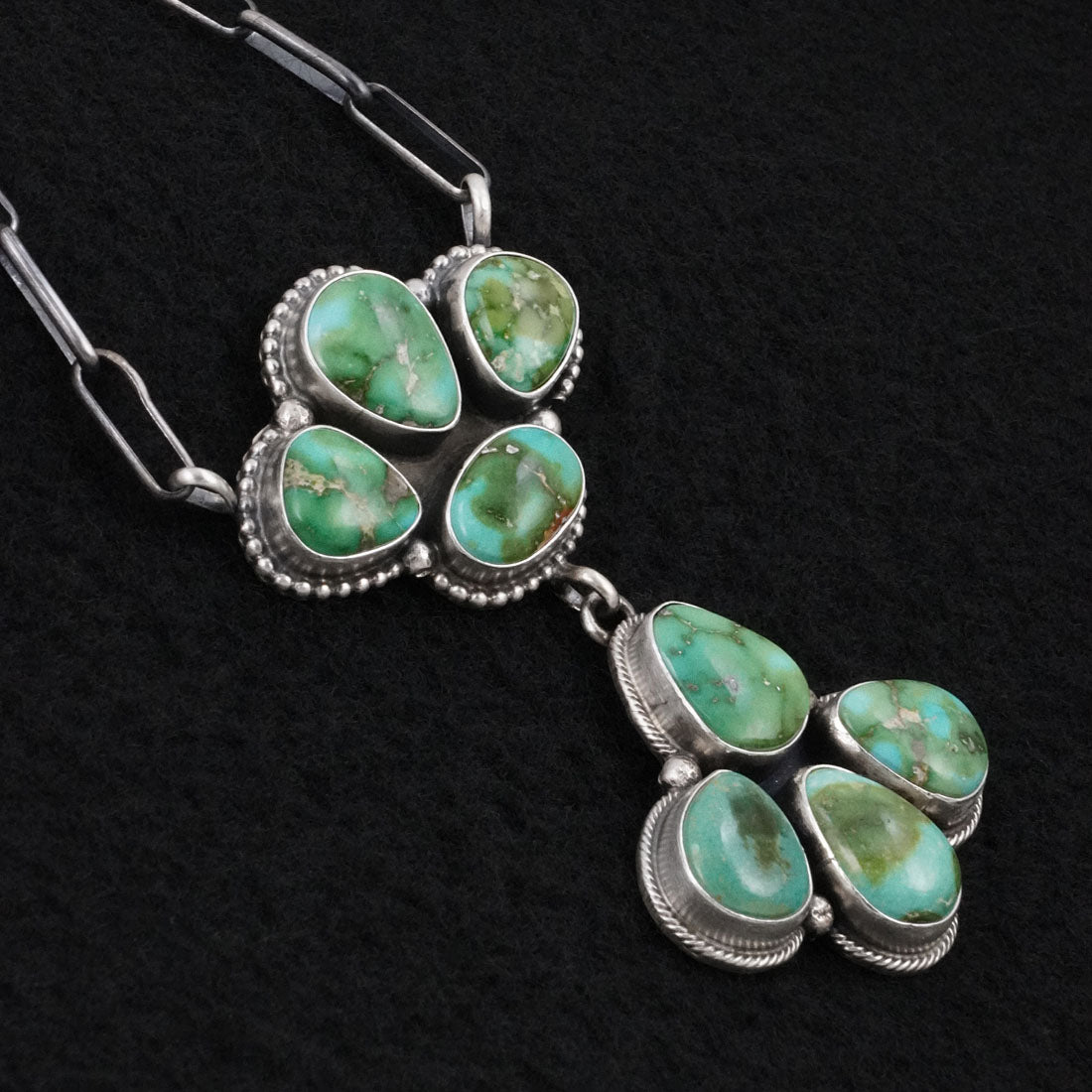 Darrin Livingston Turquoise & Sterling Silver Necklace