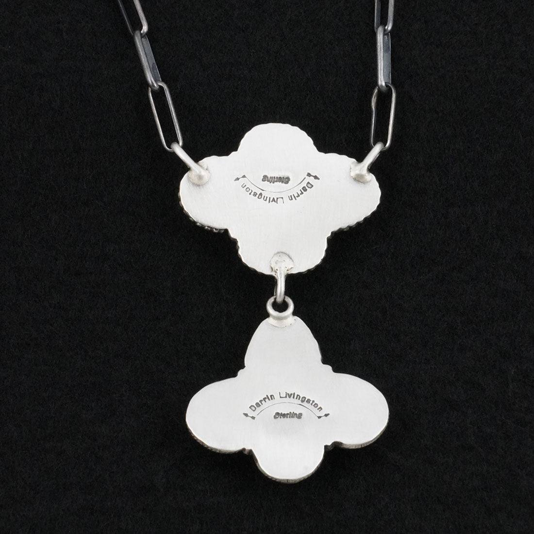 Darrin Livingston Turquoise & Sterling Silver Necklace