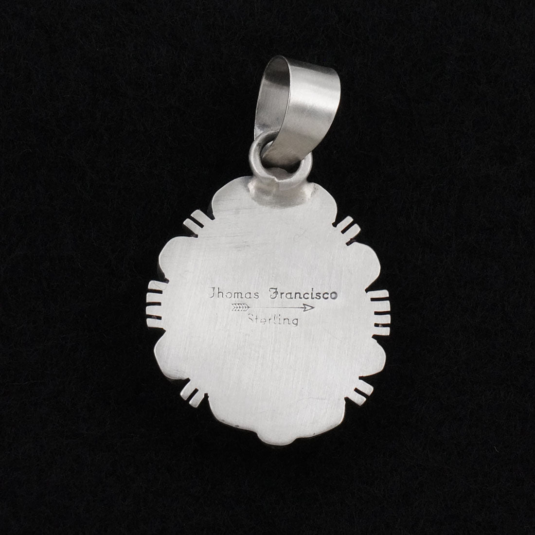 Thomas Francisco Turquoise & Sterling Silver Pendant