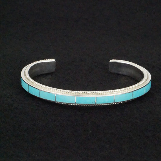 Ricky Booqua Turquoise & Sterling Silver Bracelet