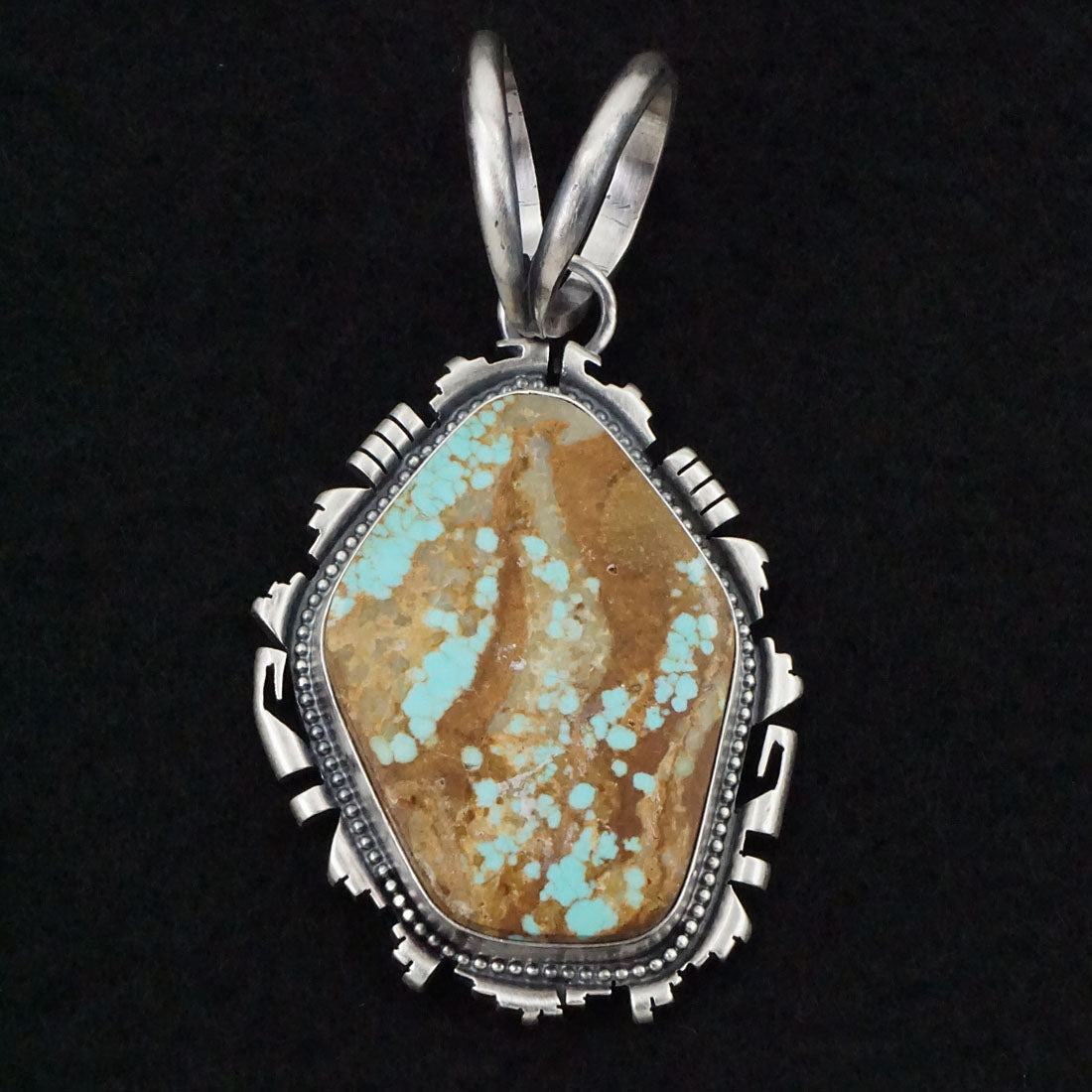 Randy Billy Turquoise & Sterling Silver Pendant