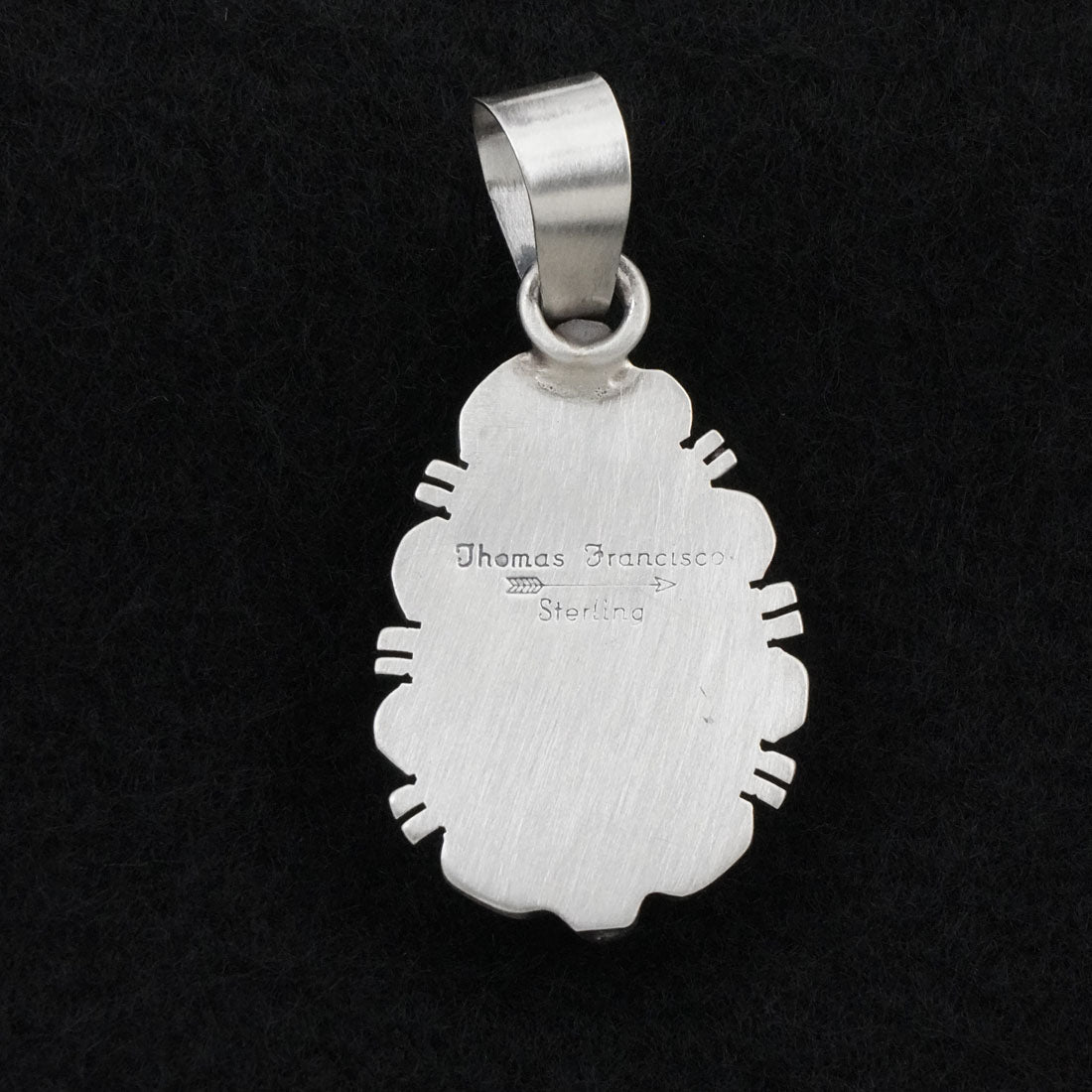 Thomas Francisco Turquoise & Sterling Silver Pendant
