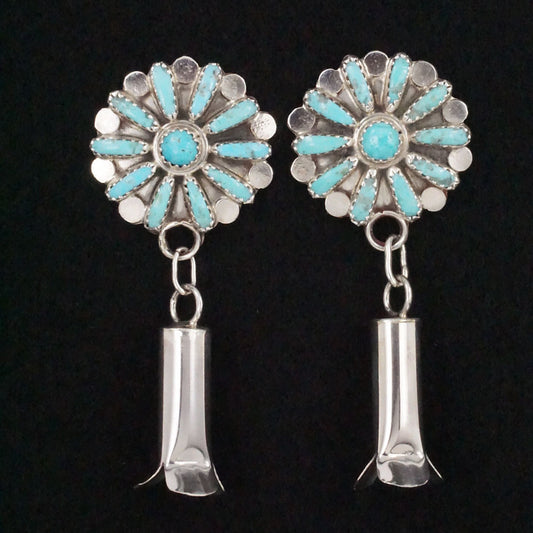 Lavell Byjoe Turquoise & Sterling Silver Earrings