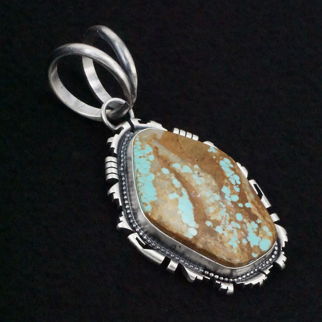 Randy Billy Turquoise & Sterling Silver Pendant