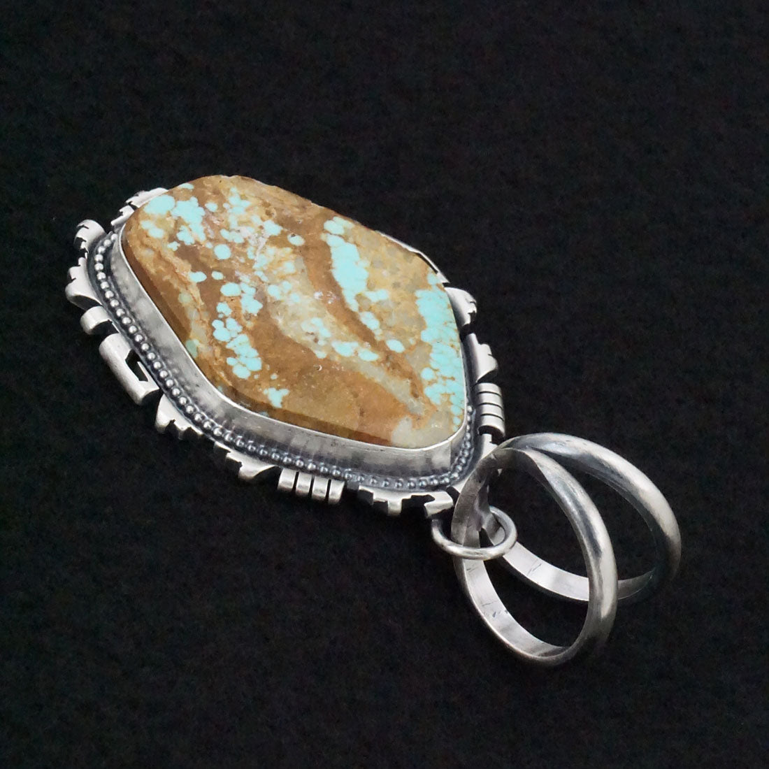 Randy Billy Turquoise & Sterling Silver Pendant