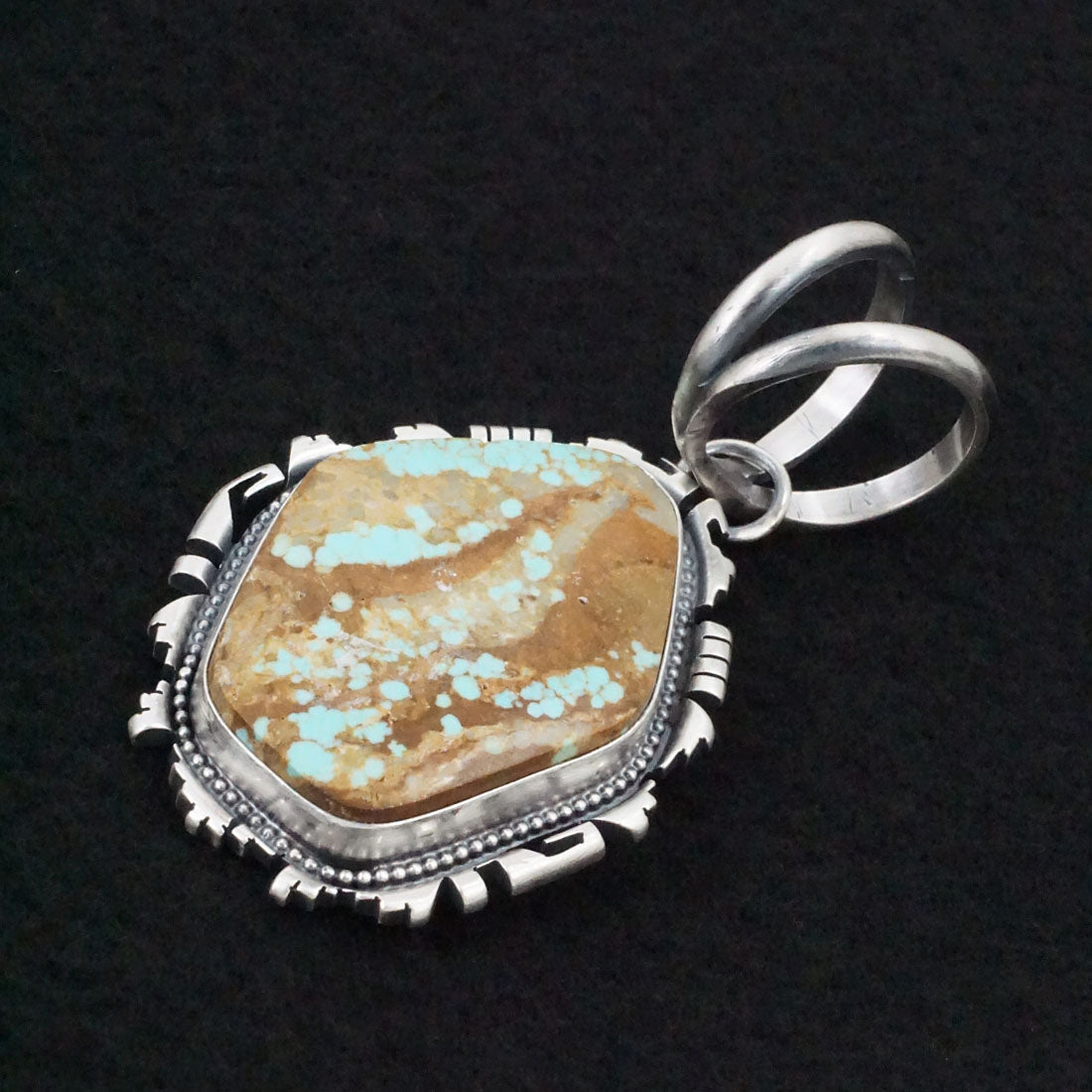 Randy Billy Turquoise & Sterling Silver Pendant