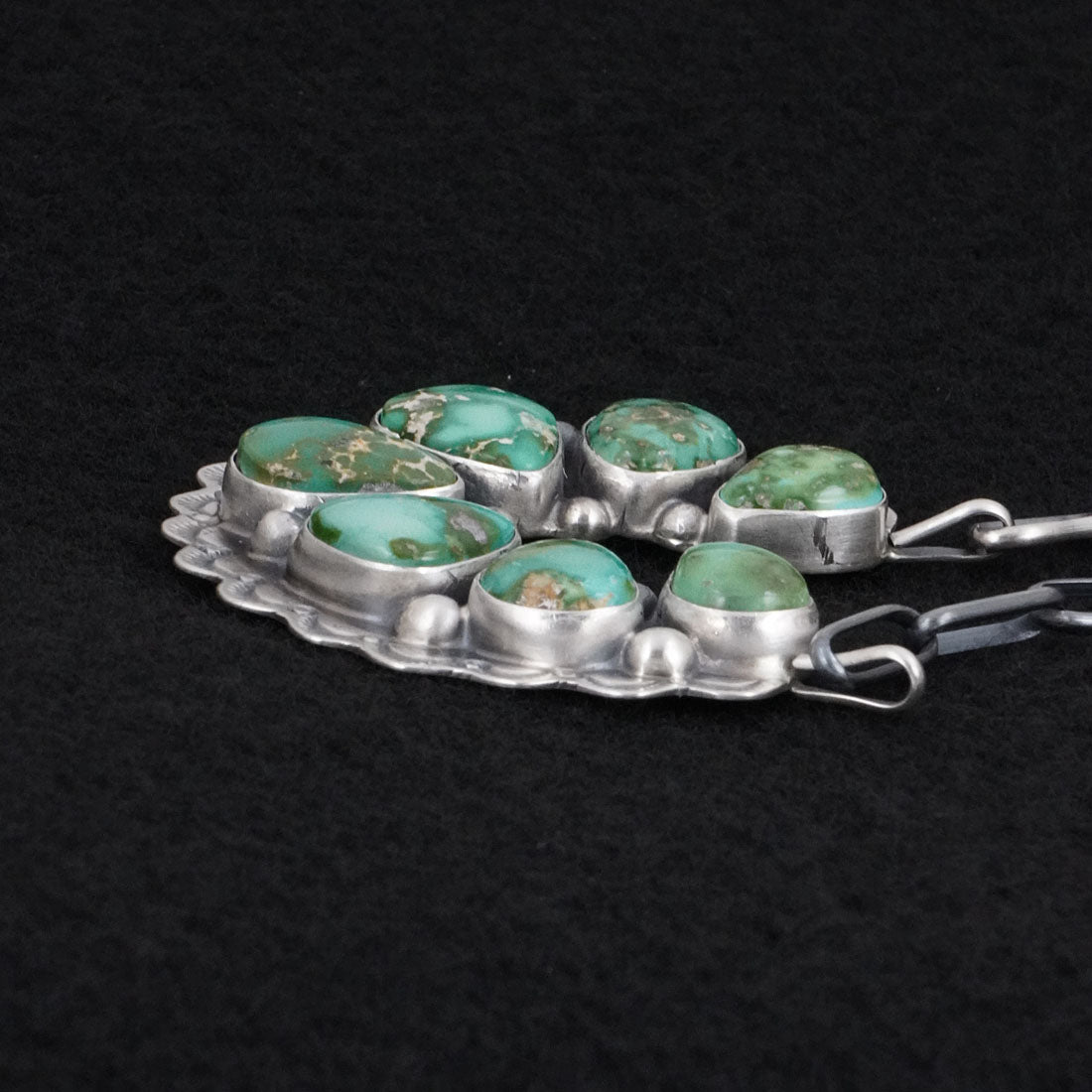 Bobby Johnson Turquoise & Sterling Silver Necklace