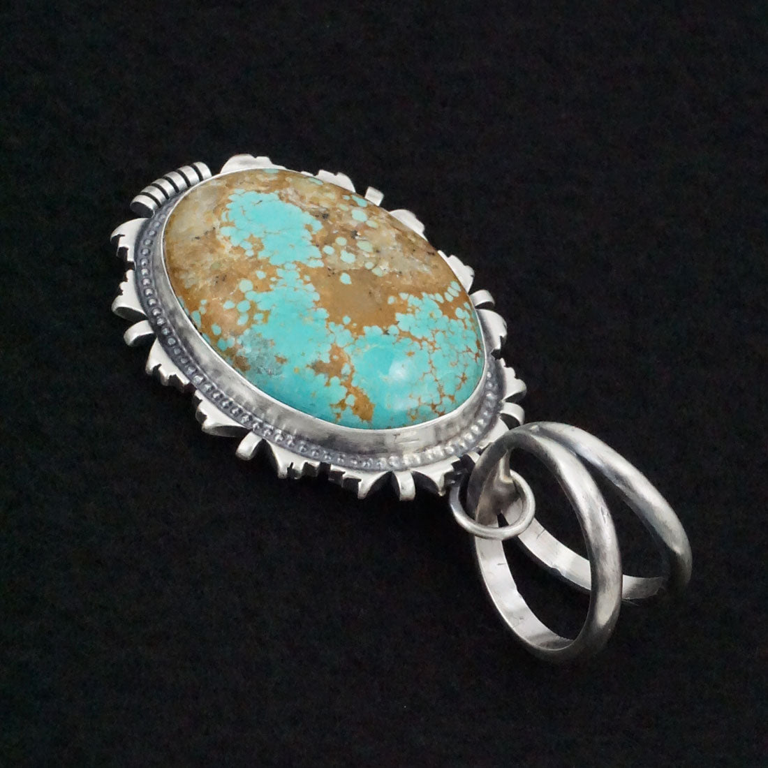 Randy Billy Turquoise & Sterling Silver Pendant