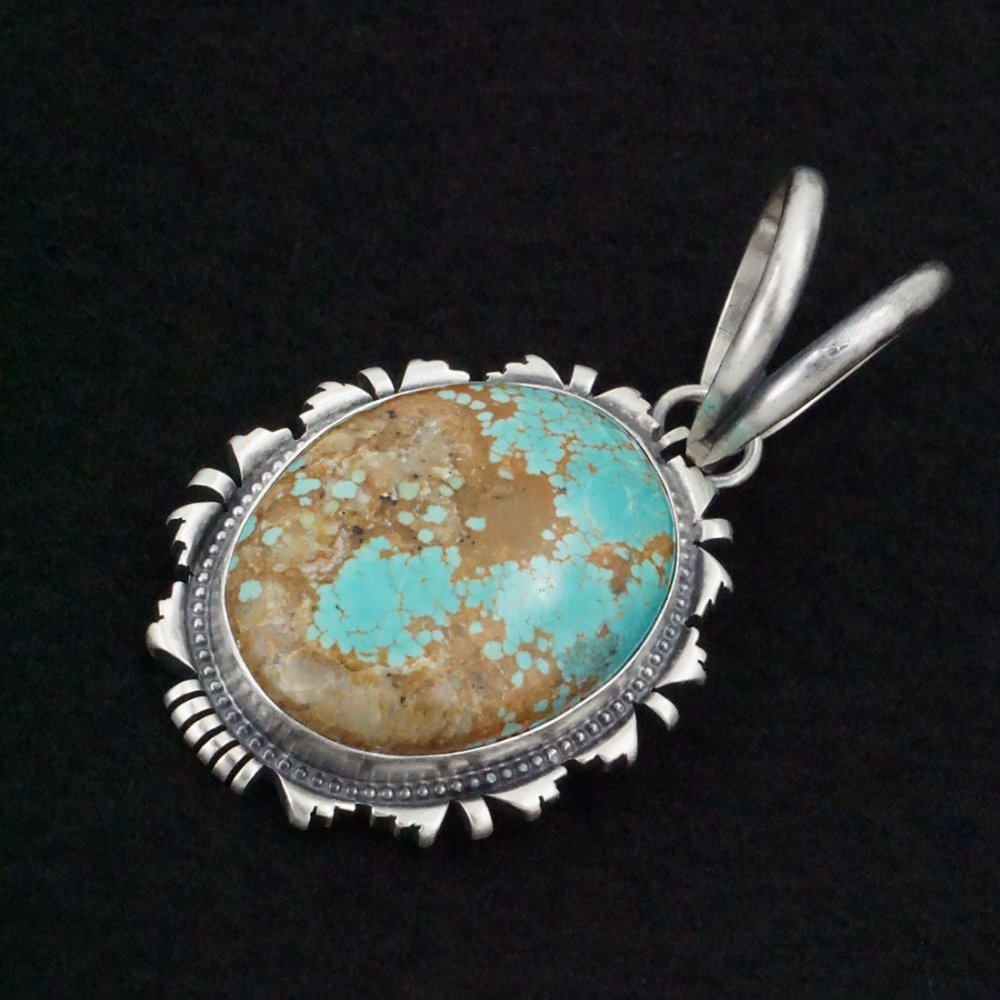 Randy Billy Turquoise & Sterling Silver Pendant