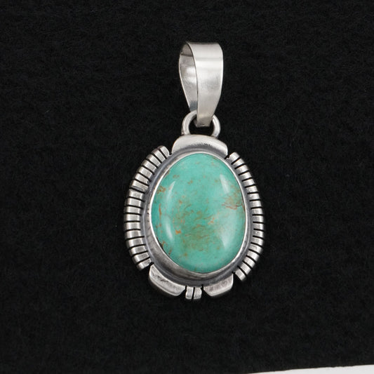 Thomas Francisco Turquoise & Sterling Silver Pendant