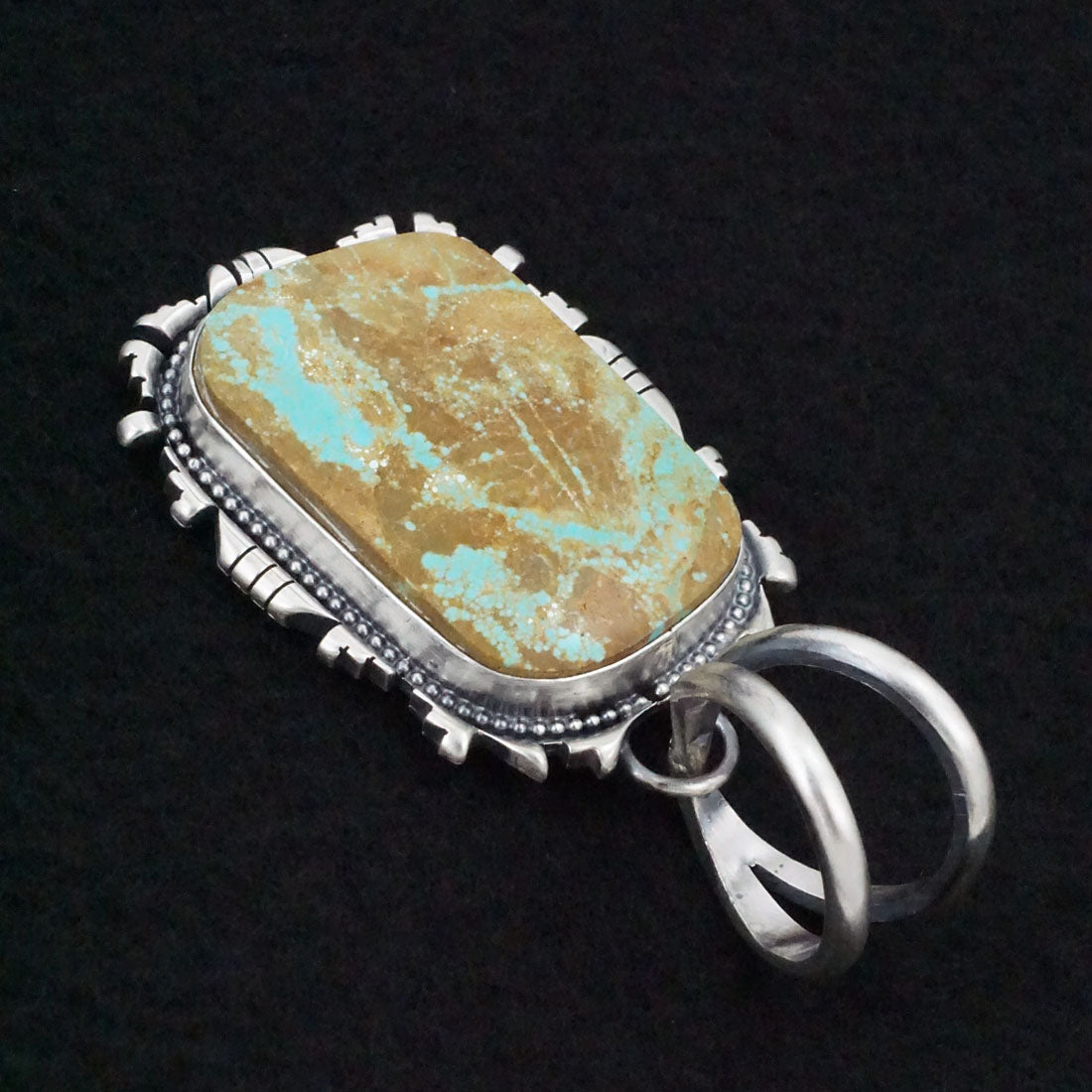 Randy Billy Turquoise & Sterling Silver Pendant