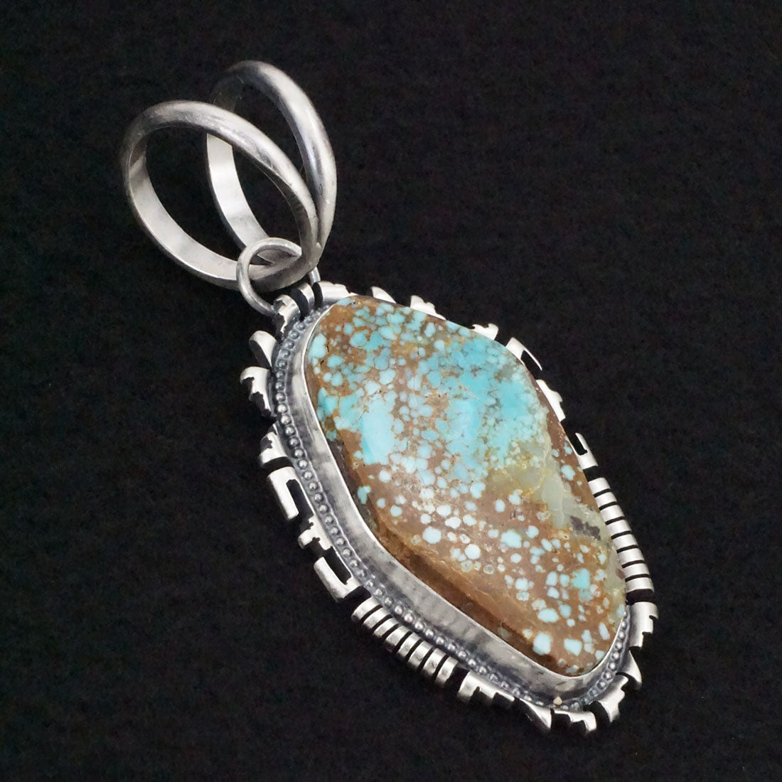 Randy Billy Turquoise & Sterling Silver Pendant