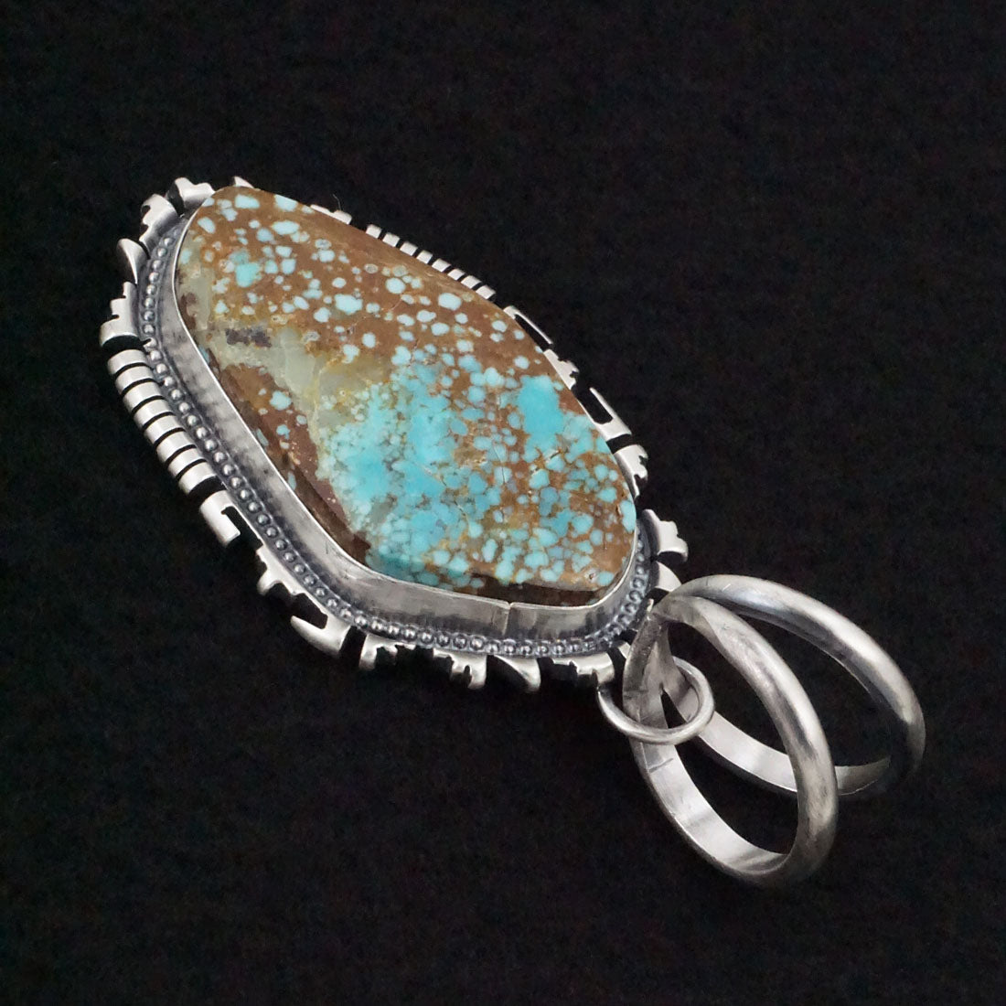 Randy Billy Turquoise & Sterling Silver Pendant