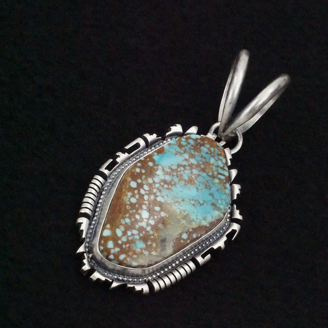 Randy Billy Turquoise & Sterling Silver Pendant