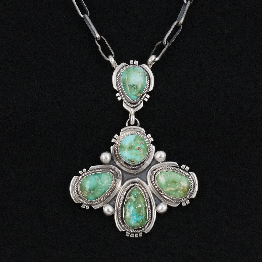 Randy Billy Turquoise & Sterling Silver Necklace