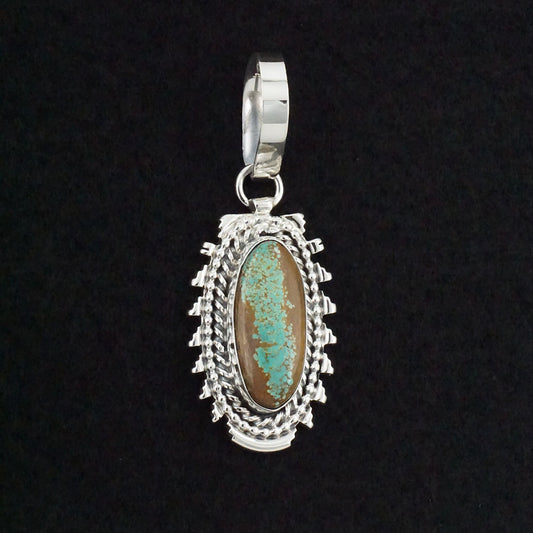 Randy Billy Turquoise & Sterling Silver Pendant