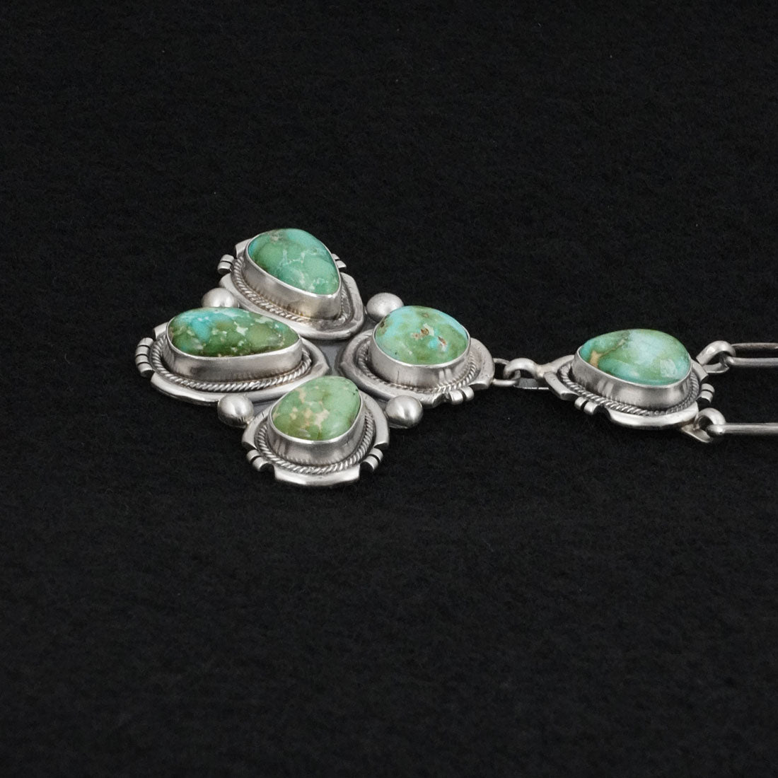 Randy Billy Turquoise & Sterling Silver Necklace