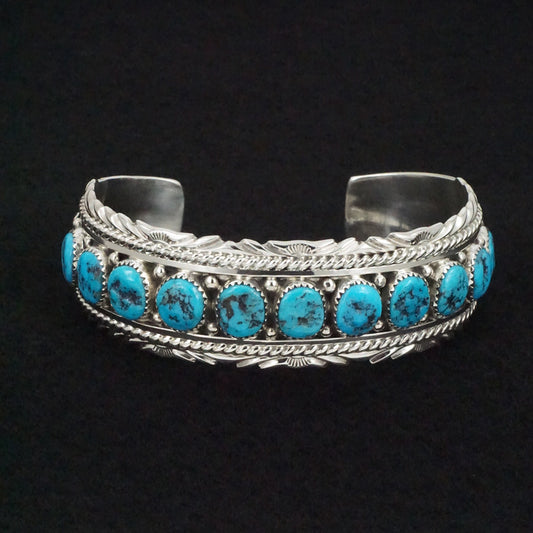 Martin Muskett Turquoise & Sterling Silver Bracelet