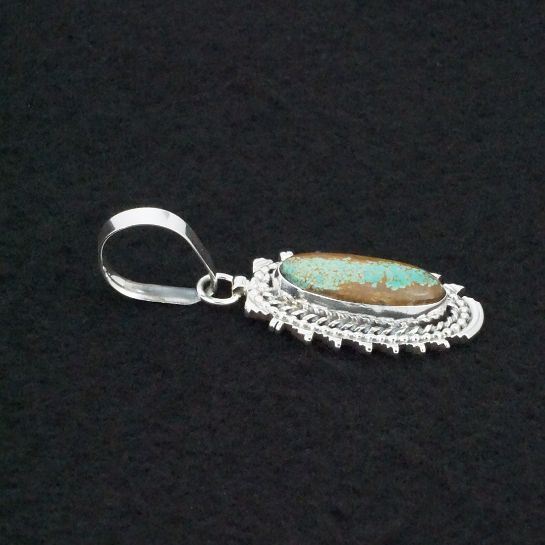 Randy Billy Turquoise & Sterling Silver Pendant