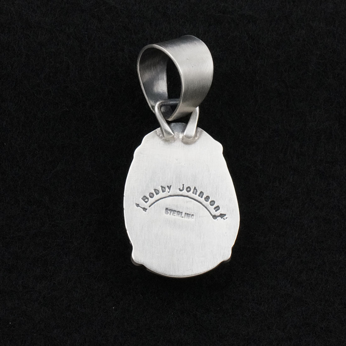 Bobby Johnson Turquoise & Sterling Silver Pendant