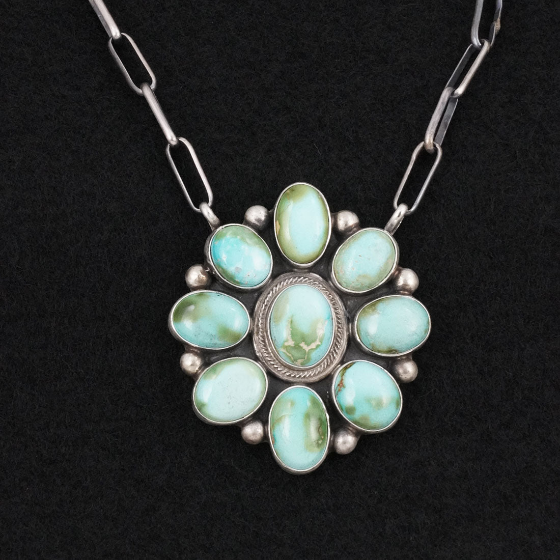 Kathleen Livingston Turquoise & Sterling Silver Necklace