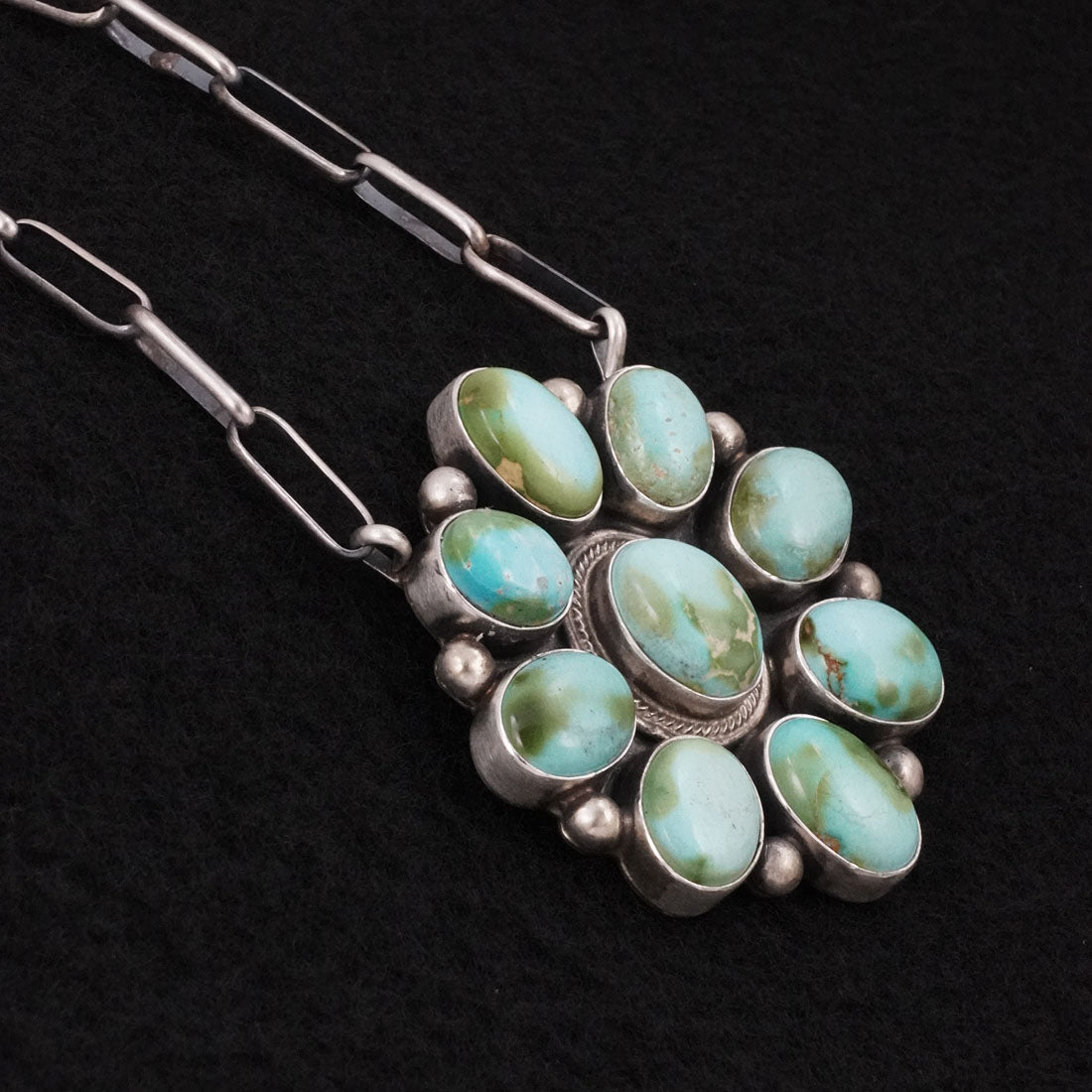 Kathleen Livingston Turquoise & Sterling Silver Necklace