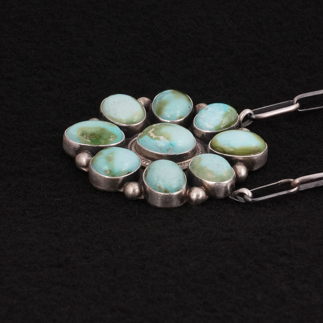 Kathleen Livingston Turquoise & Sterling Silver Necklace
