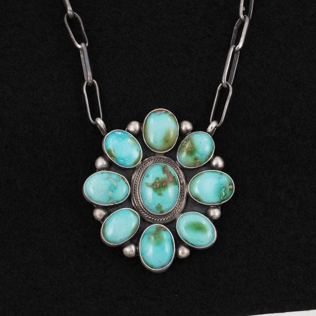Kathleen Livingston Turquoise & Sterling Silver Necklace