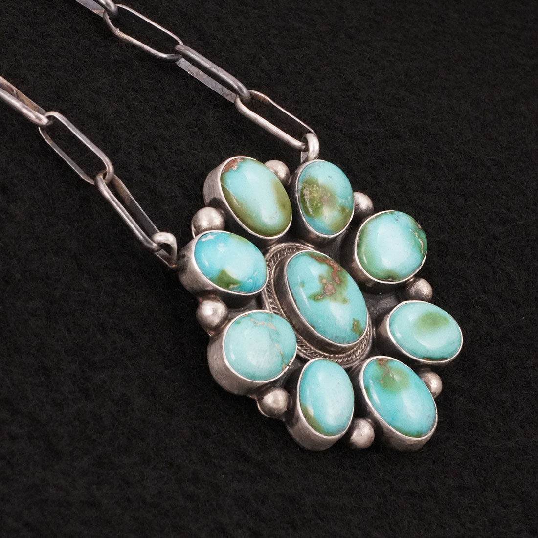 Kathleen Livingston Turquoise & Sterling Silver Necklace