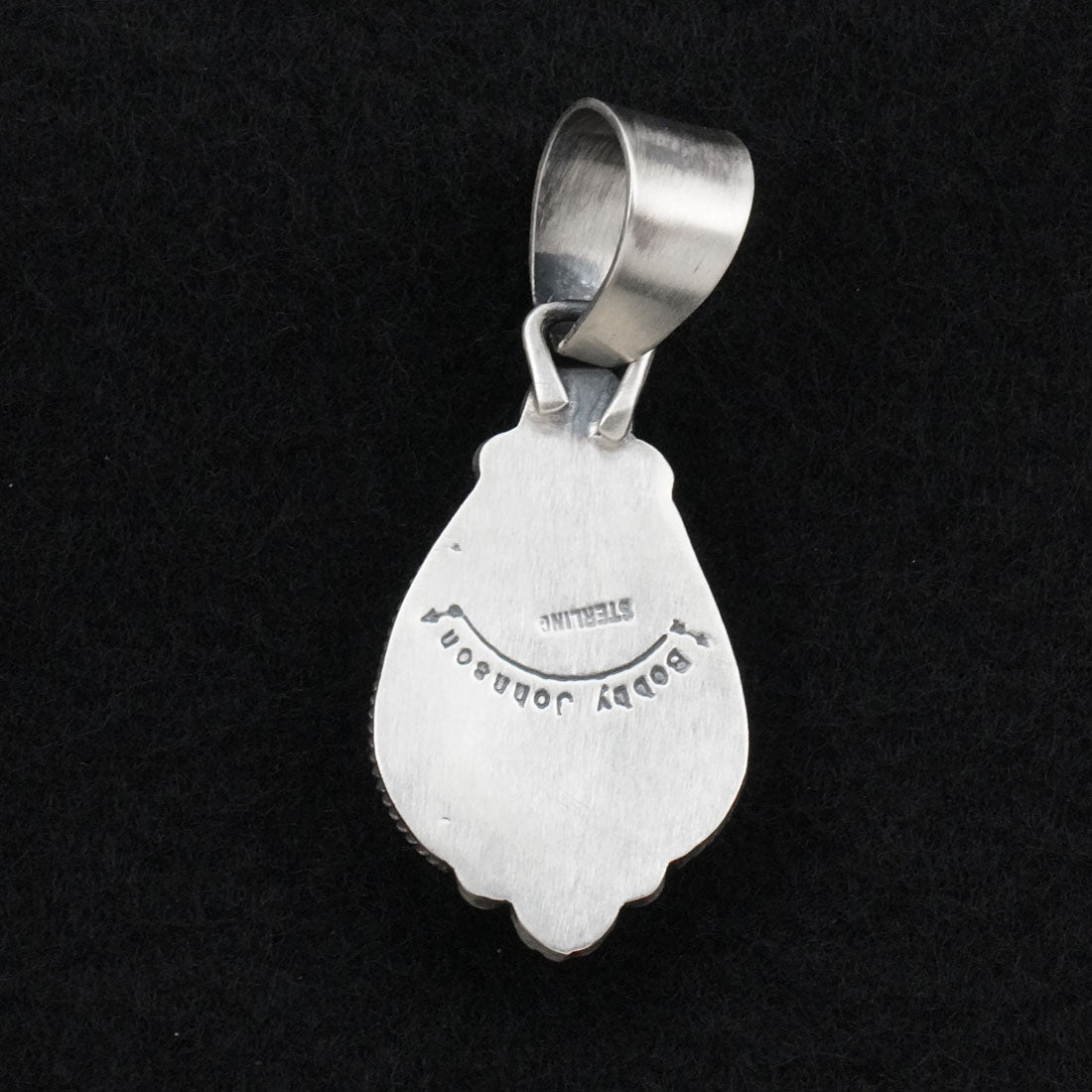 Bobby Johnson Turquoise & Sterling Silver Pendant