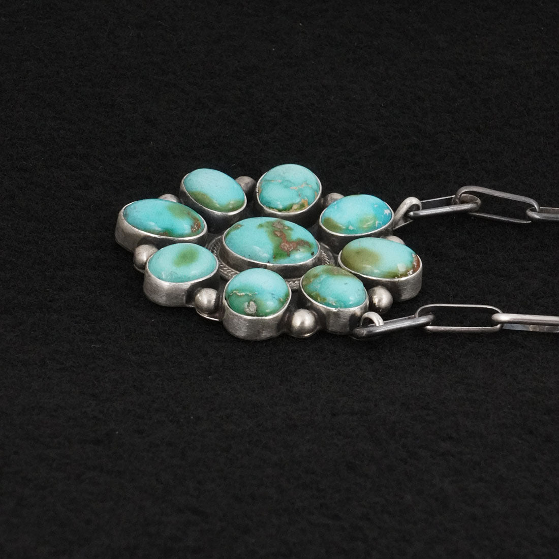 Kathleen Livingston Turquoise & Sterling Silver Necklace