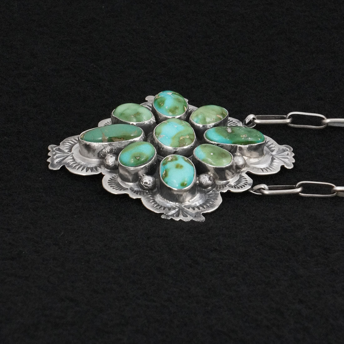 Darrin Livingston Turquoise & Sterling Silver Necklace