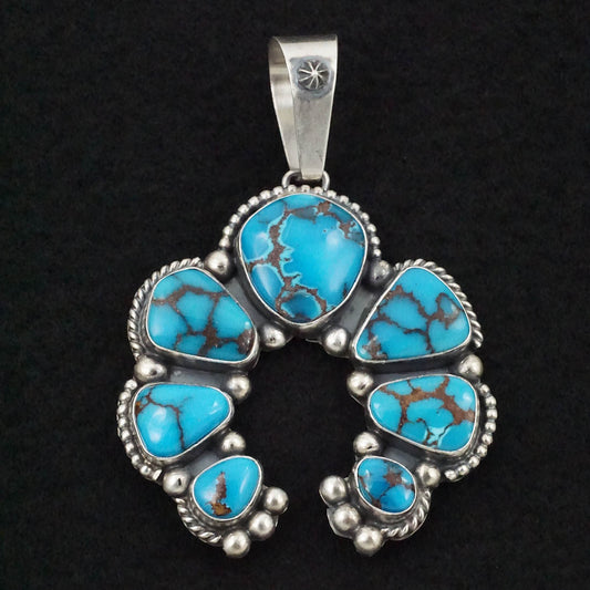 Kathleen Livingston Turquoise & Sterling Silver Pendant