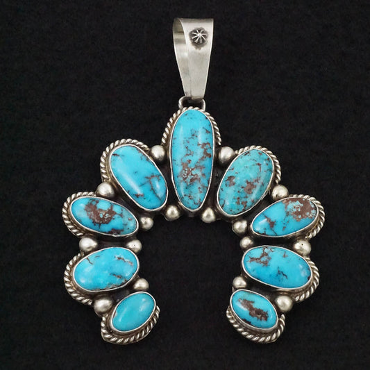 Kathleen Livingston Turquoise & Sterling Silver Pendant