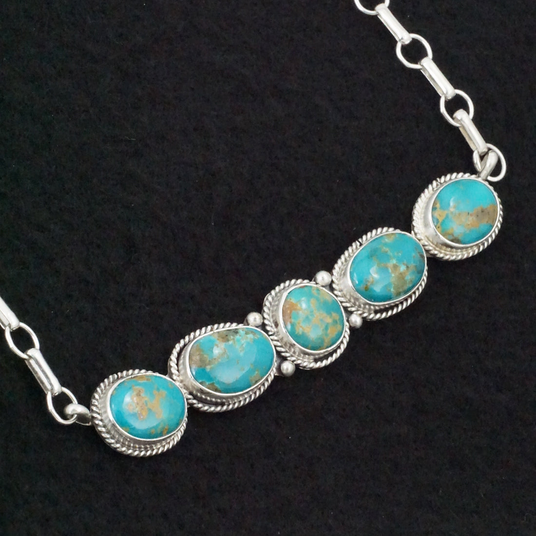 Rena Begay Turquoise & Sterling Silver Necklace