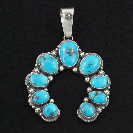 Kathleen Livingston Turquoise & Sterling Silver Pendant