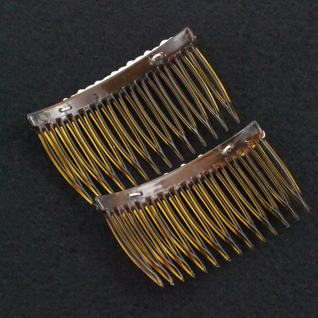 Martin Muskett Turquoise & Sterling Silver Hair Combs