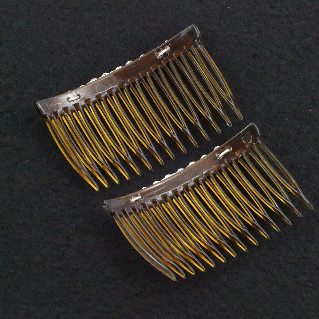 Martin Muskett Turquoise & Sterling Silver Hair Combs