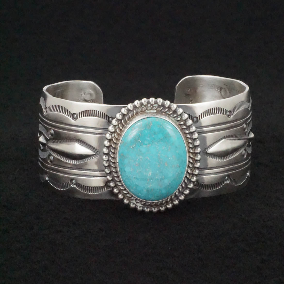 Raymond Delgarito Turquoise & Sterling Silver Bracelet – RCRM Jewelry, LLC