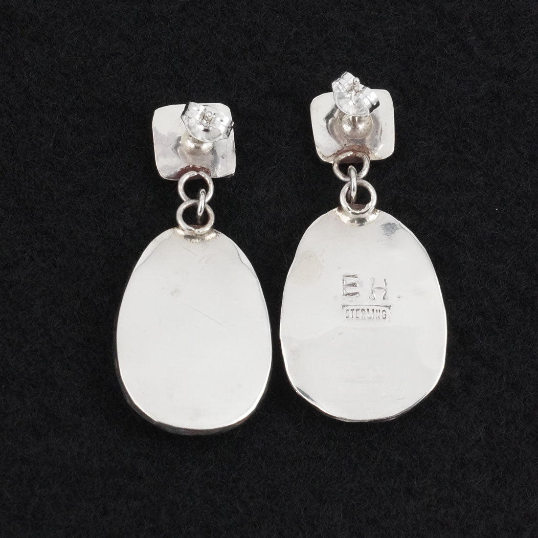 Ernest Hawthorne Turquoise & Sterling Silver Earrings